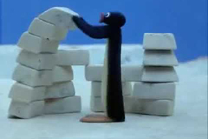 Pingu - Stavění Iglú