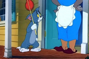 Tom a Jerry - Kocour na knoflík