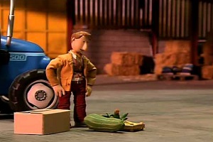 Červený Traktůrek - Rozšlápnutá Dýně